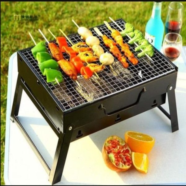 Portable Barbecue Machine BBQ - Black - Image 2