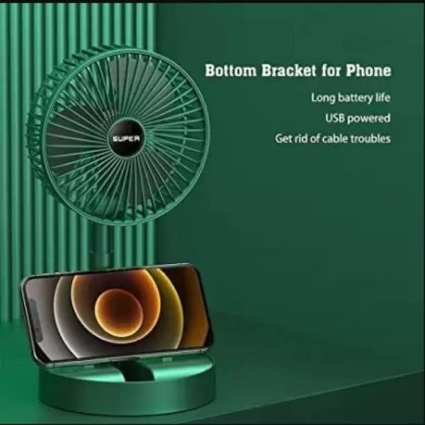 Folding Storage Net Red Fan