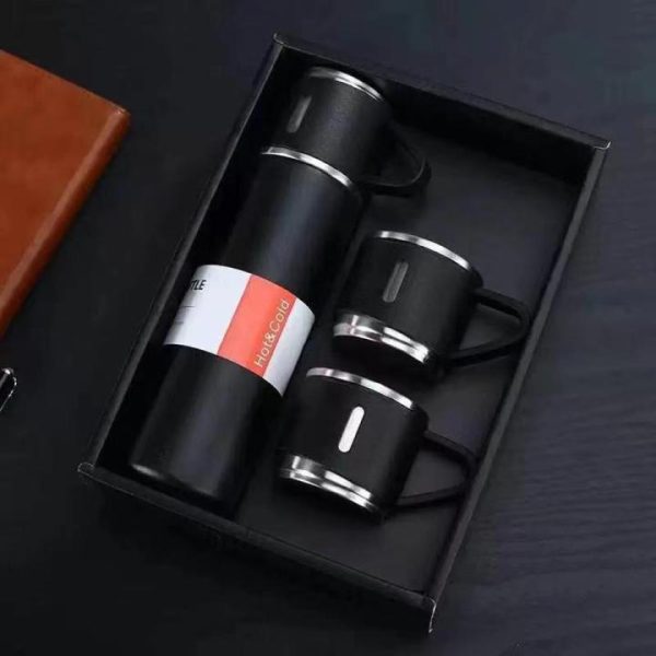 Vacuum Flask Set Drinking Water Bottle - Image 2